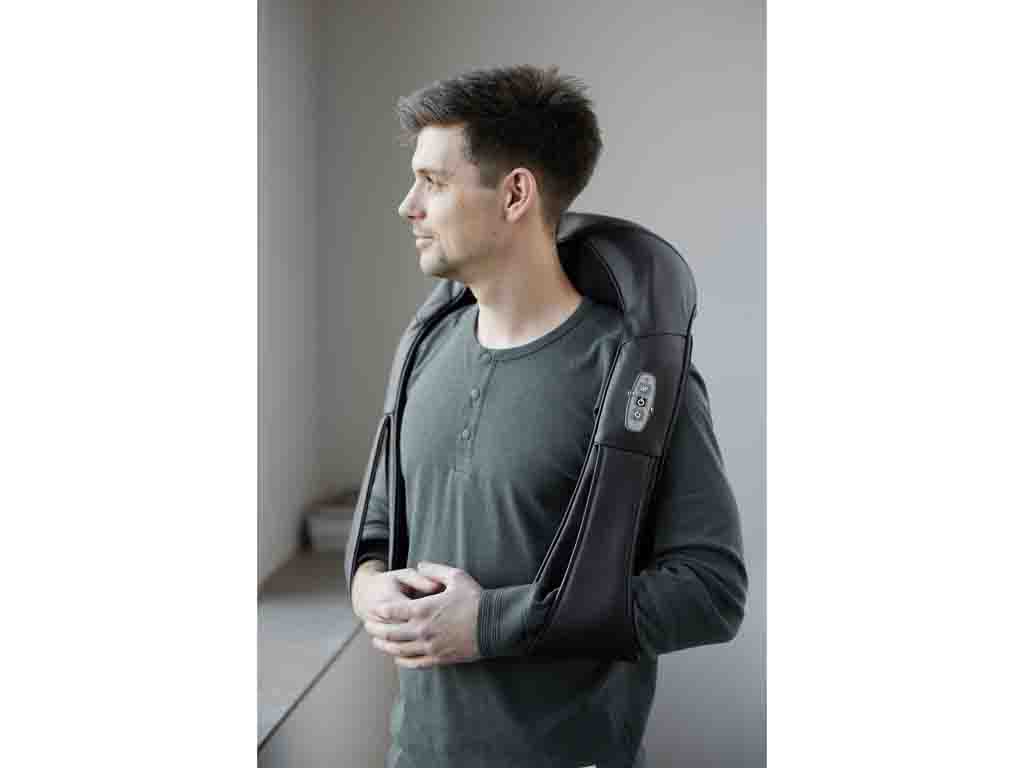 

Nordic Sense Massagekrave m. 2 massagehoveder samt